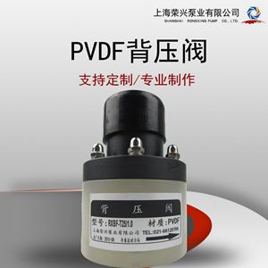 PVDF 背壓閥  螺紋連接 耐腐蝕背壓閥